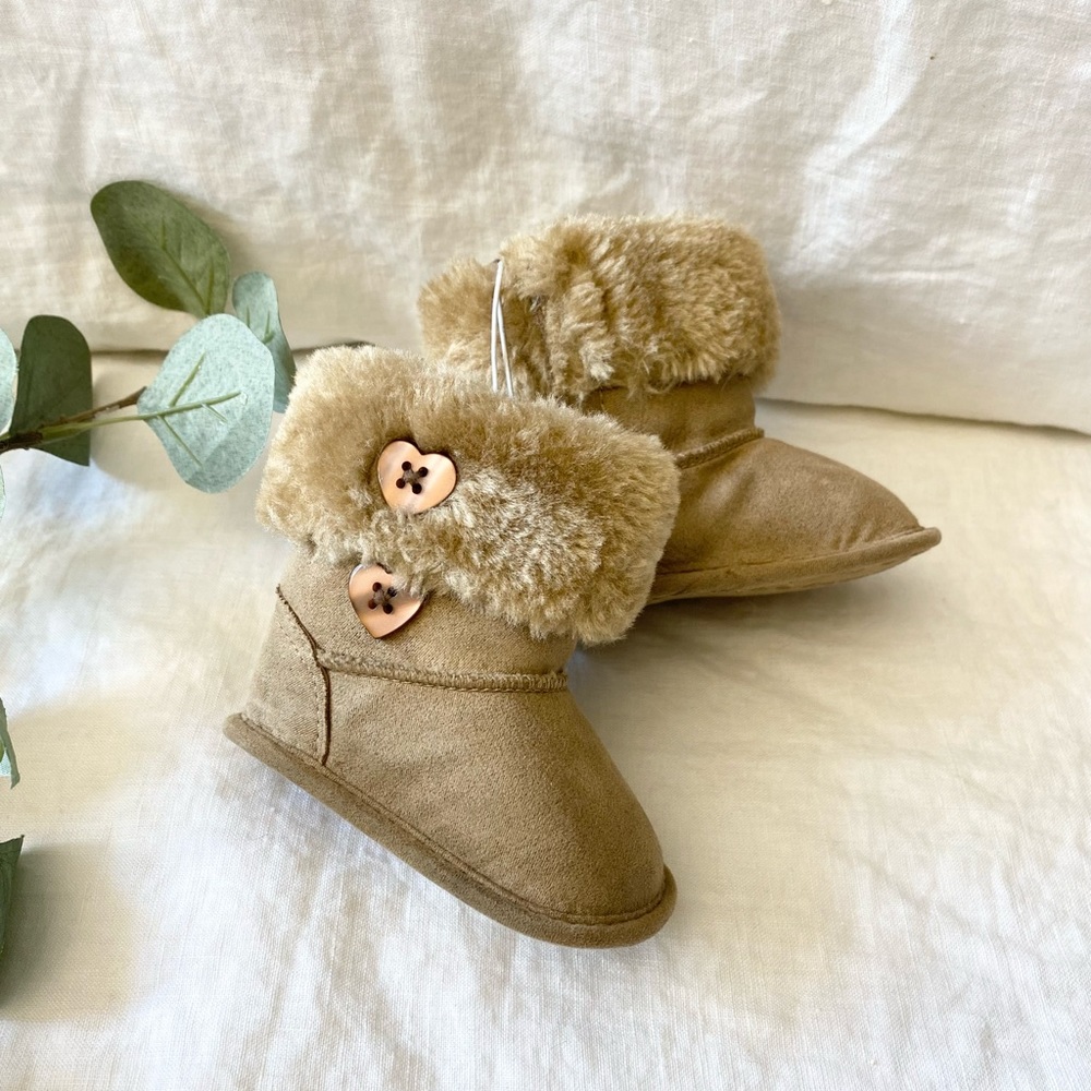 Koala Baby, baby girl boots. Size 1
